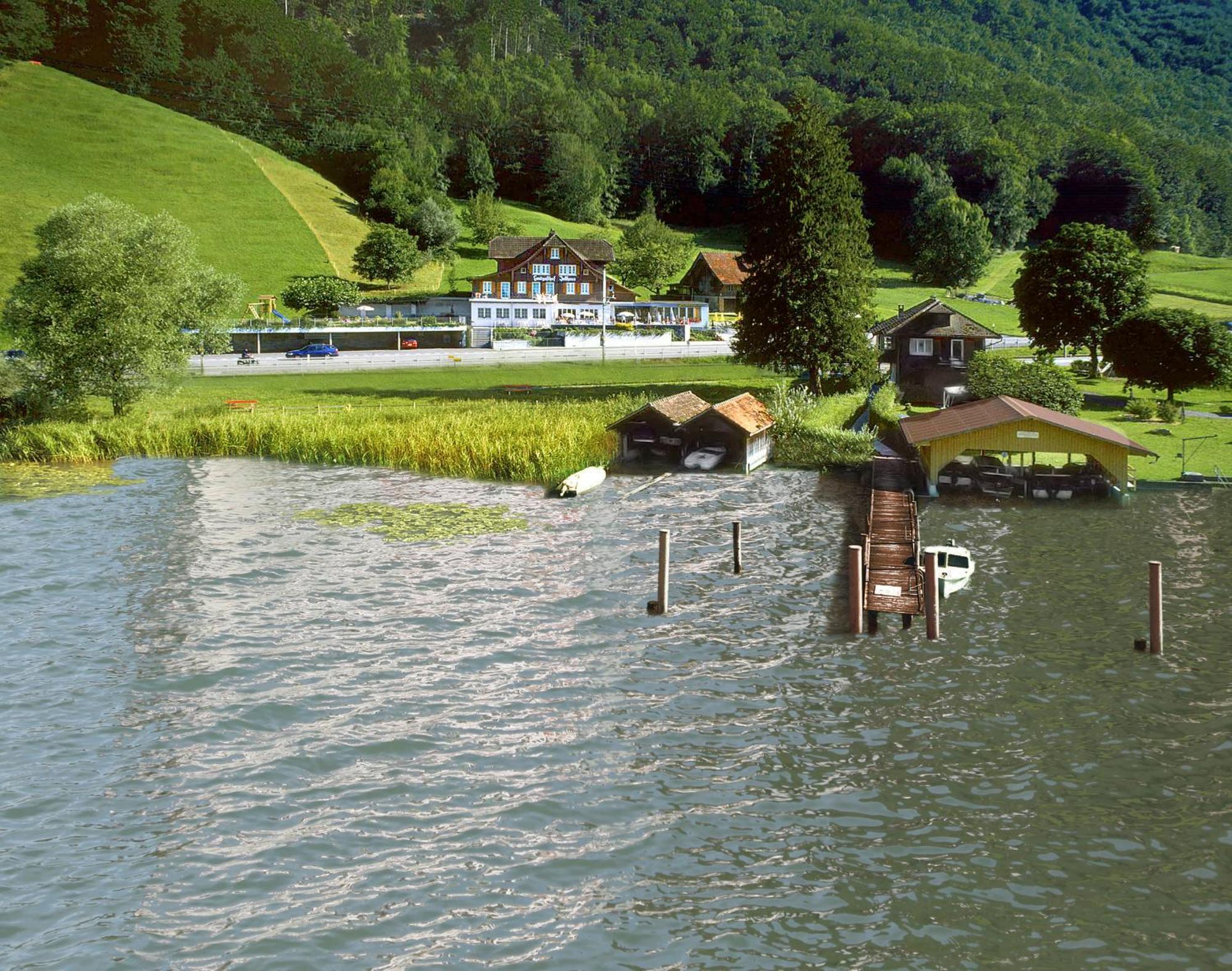 Landgasthof Zollhaus Sachseln Buitenkant foto