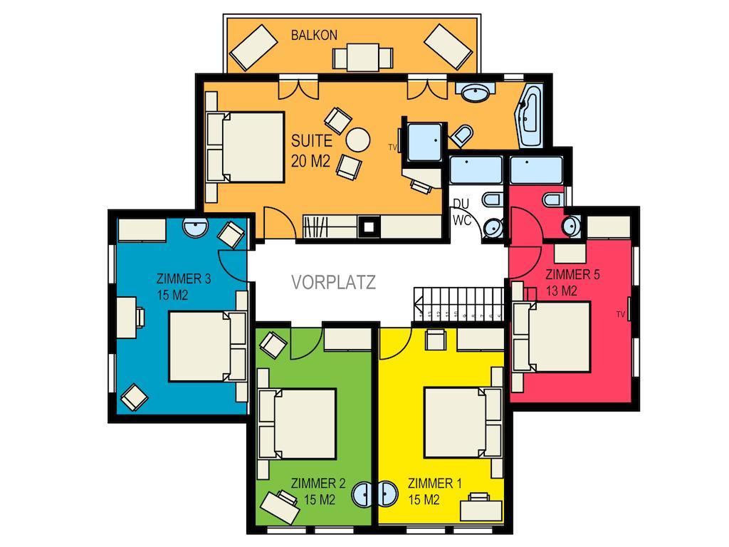 Landgasthof Zollhaus Sachseln Buitenkant foto