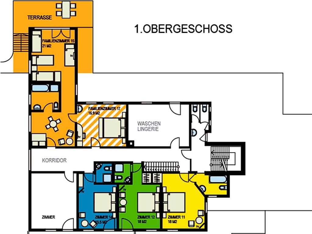 Landgasthof Zollhaus Sachseln Buitenkant foto